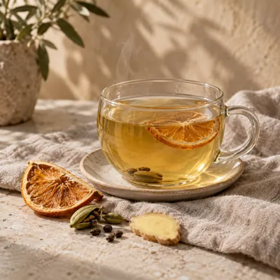 Composición de infusión: Cardamomo