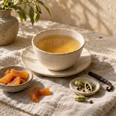 Composición de infusión: Cardamomo