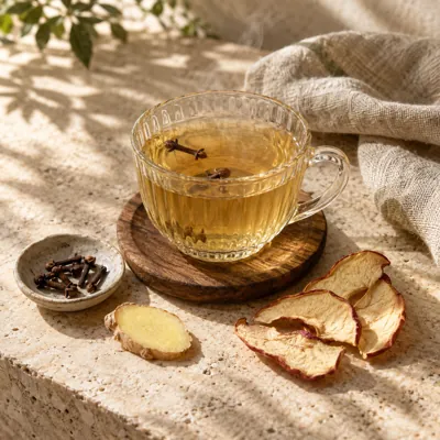Composición de infusión: Clavero