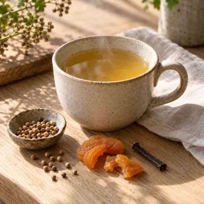 Composición de infusión: Semillas de cilantro