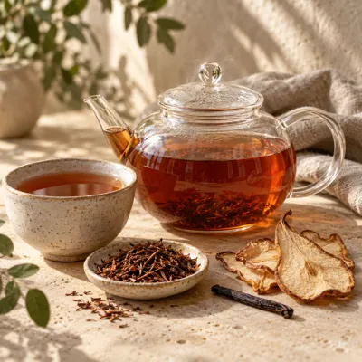 Composición de infusión: Honeybush