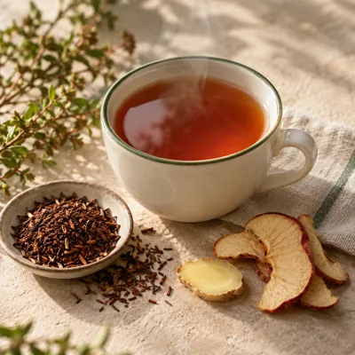 Composición de infusión: Honeybush