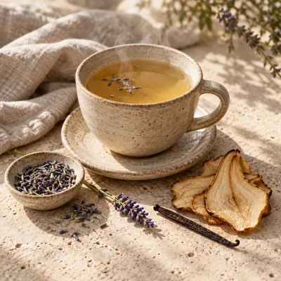 Composición de infusión: Lavanda