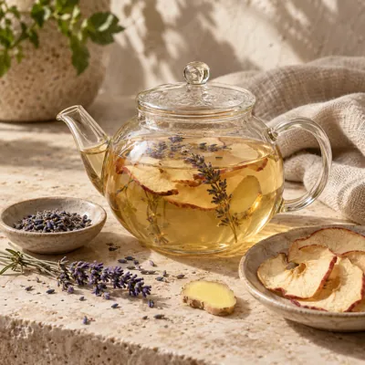 Composición de infusión: Lavanda