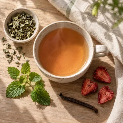 Composición de infusión: Melisa