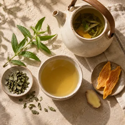 Composición de infusión: Hierbaluisa