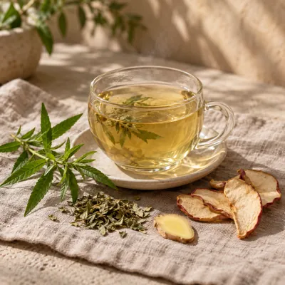 Composición de infusión: Hierbaluisa