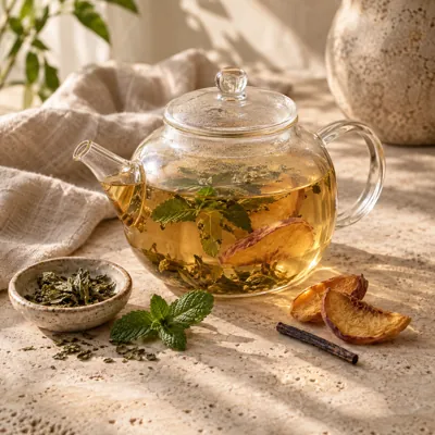 Composición de infusión: Menta