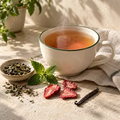 Composición de infusión: Menta piperita
