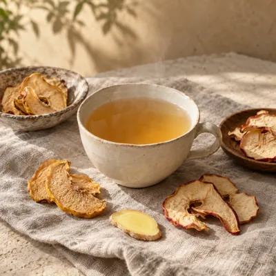 Composición de infusión: Membrillo