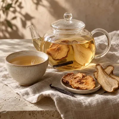 Composición de infusión: Membrillo
