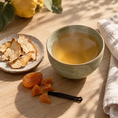 Composición de infusión: Membrillo