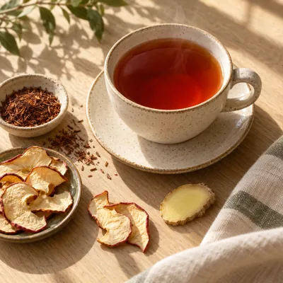 Composición de infusión: Rooibos