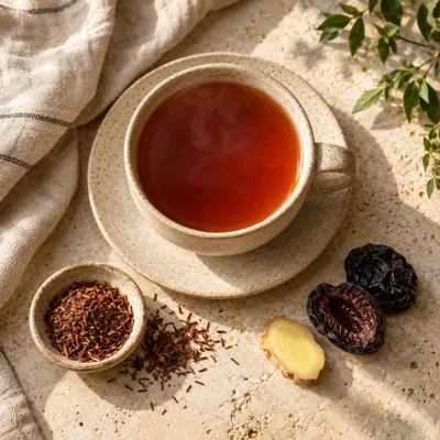 Composición de infusión: Rooibos