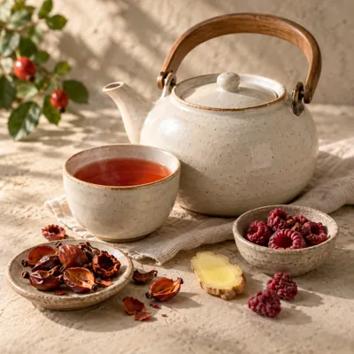 Composición de infusión: Escaramujo