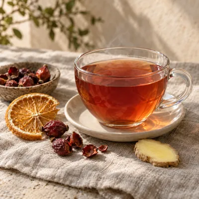 Composición de infusión: Escaramujo
