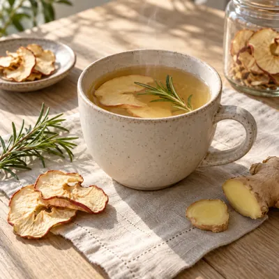 Composición de infusión: Romero