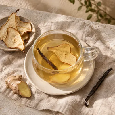 Composición de infusión: Vainilla