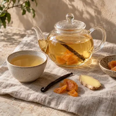 Composición de infusión: Vainilla