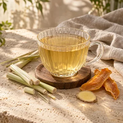 Composición de infusión: Hierba limón