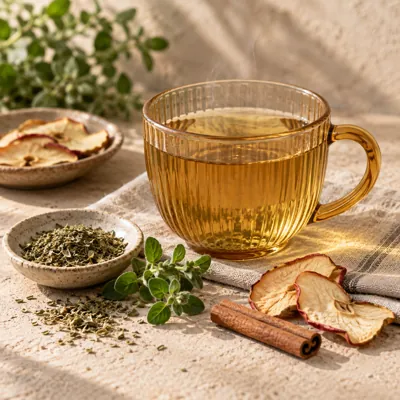 Composición de infusión: Mejorana